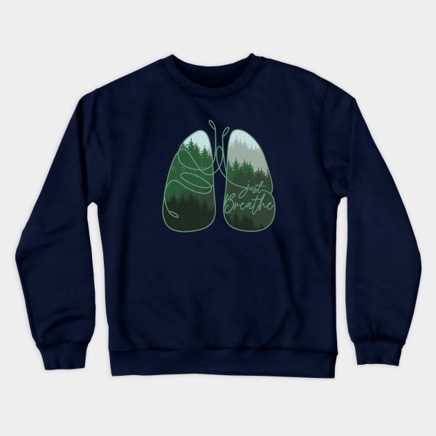 Breathe Crewneck Sweatshirt by RepubliRock